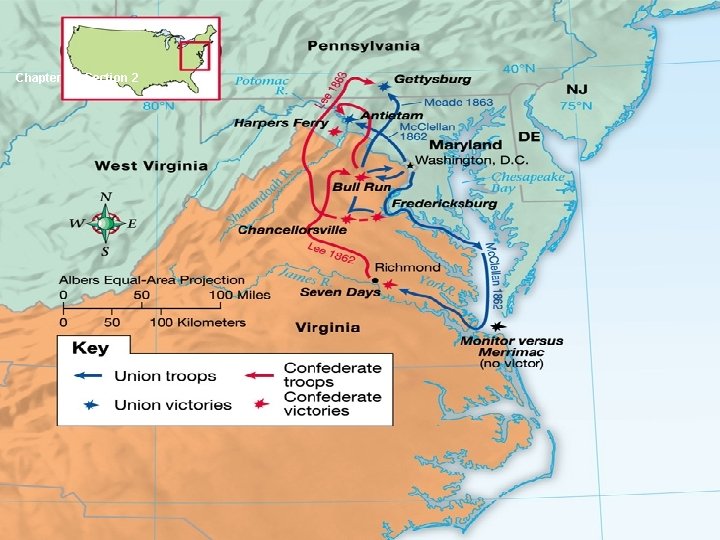 Early Encounters End Hopes for A Quick End to War Chapter 17, Section 2