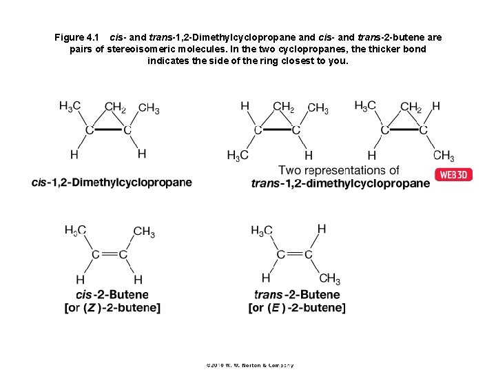 Figure 4. 1 cis- and trans-1, 2 -Dimethylcyclopropane and cis- and trans-2 -butene are pairs