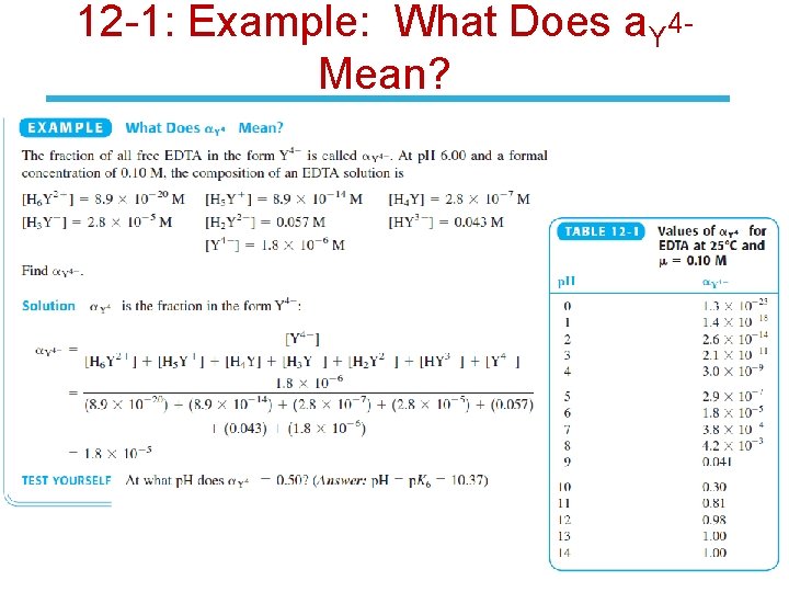 12 -1: Example: What Does a. Y 4 Mean? 