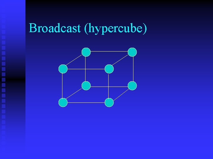 Broadcast (hypercube) 