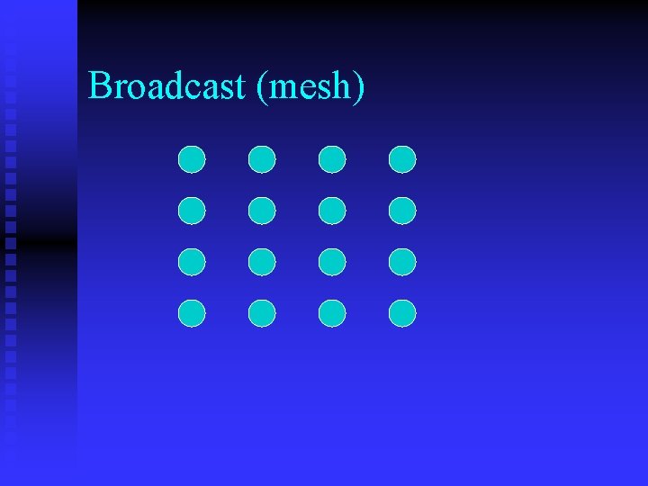 Broadcast (mesh) 