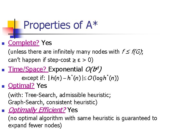 Informed Search Algorithms This Lecture Topic Chapter 3