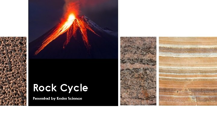 Rock Cycle Presented by Kesler Science 