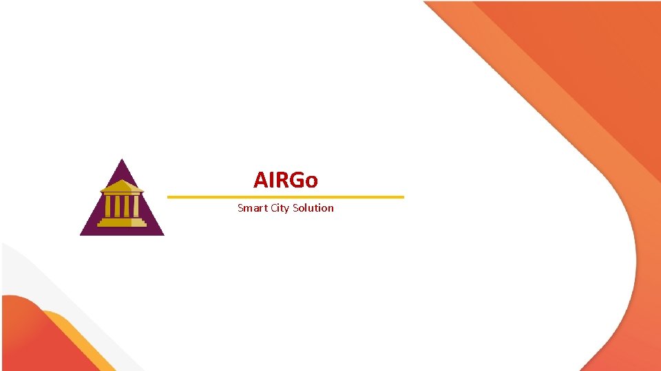 AIRGo Smart City Solution 