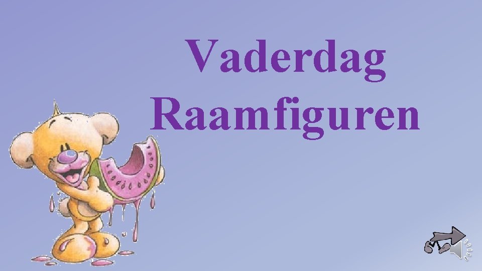 Vaderdag Raamfiguren 