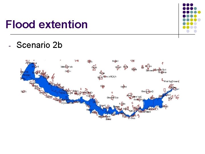 Flood extention - Scenario 2 b Flood extention - Scenario 2 b