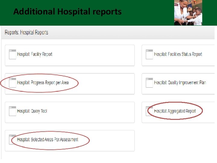 Additional Hospital reports 15 