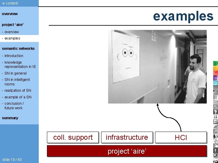 content: examples overview project ‘aire’ - overview - examples semantic networks - introduction content: examples overview project ‘aire’ - overview - examples semantic networks - introduction