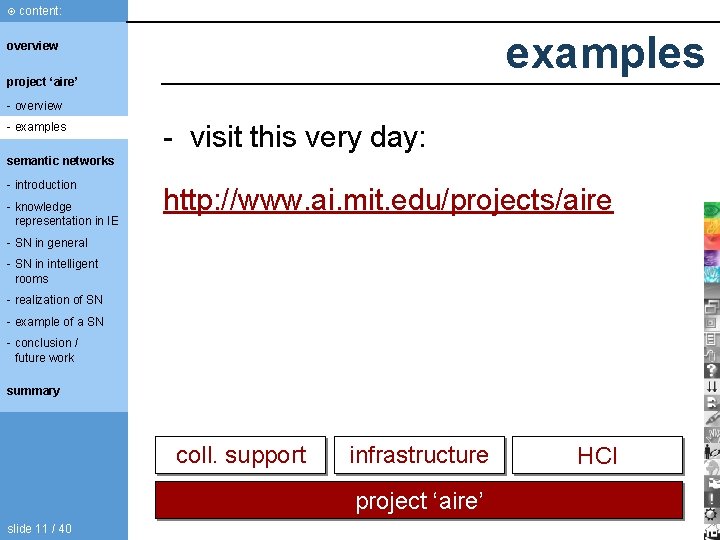 content: examples overview project ‘aire’ - overview - examples - visit this very content: examples overview project ‘aire’ - overview - examples - visit this very
