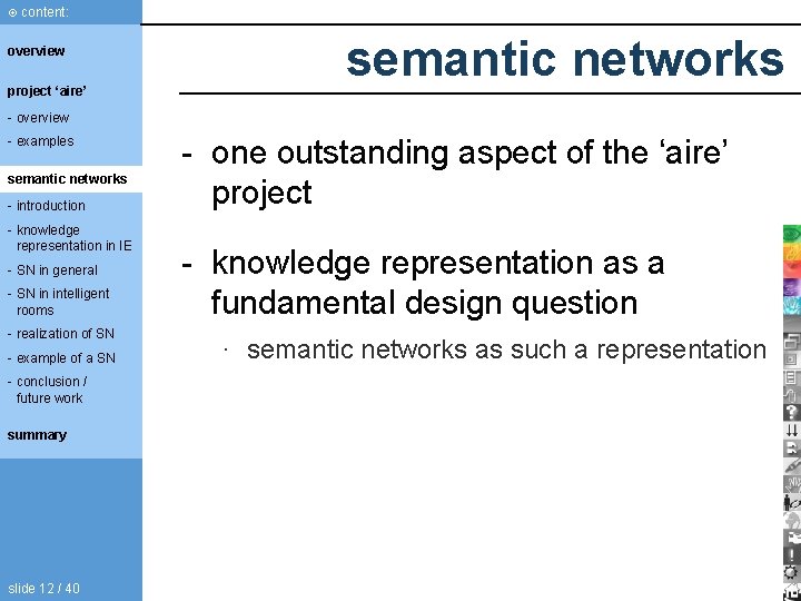 content: overview project ‘aire’ semantic networks - overview - examples semantic networks - content: overview project ‘aire’ semantic networks - overview - examples semantic networks -