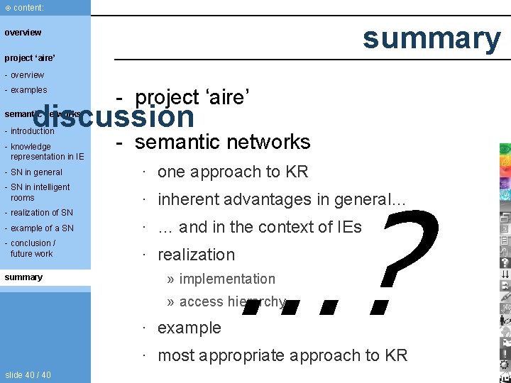 content: summary overview project ‘aire’ - overview - examples - project ‘aire’ discussion content: summary overview project ‘aire’ - overview - examples - project ‘aire’ discussion