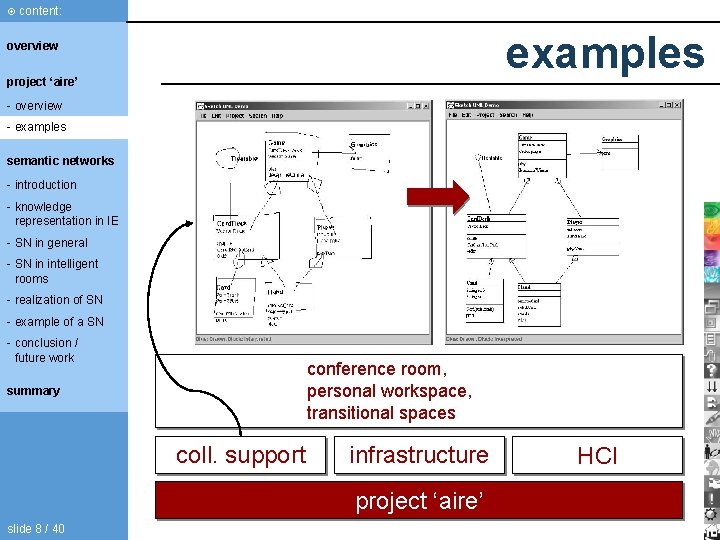 content: examples overview project ‘aire’ - overview - examples semantic networks - introduction content: examples overview project ‘aire’ - overview - examples semantic networks - introduction