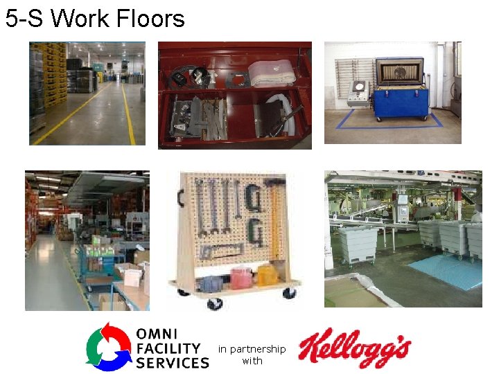 5 -S Work Floors in partnership with 