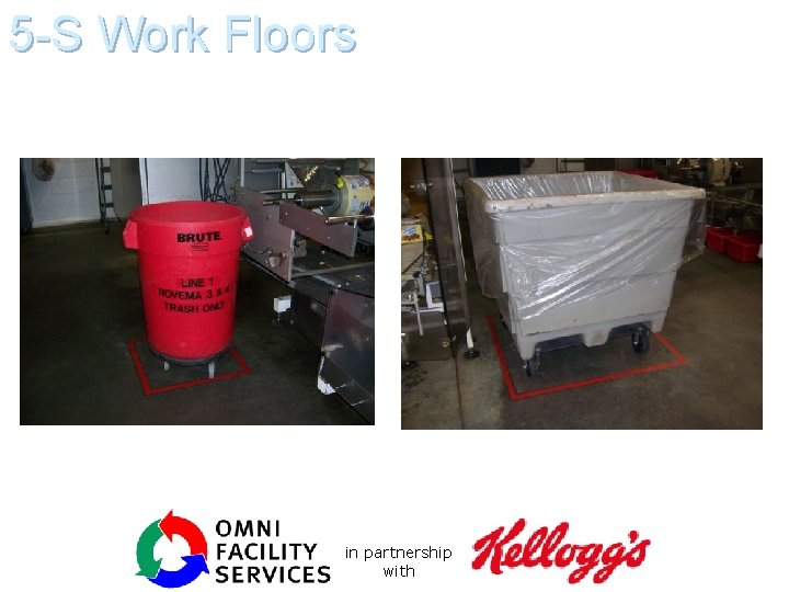 5 -S Work Floors in partnership with 