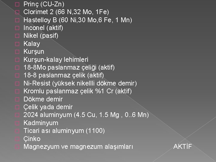 � � � � � Prinç (CU-Zn) Clorimet 2 (66 N, 32 Mo, 1