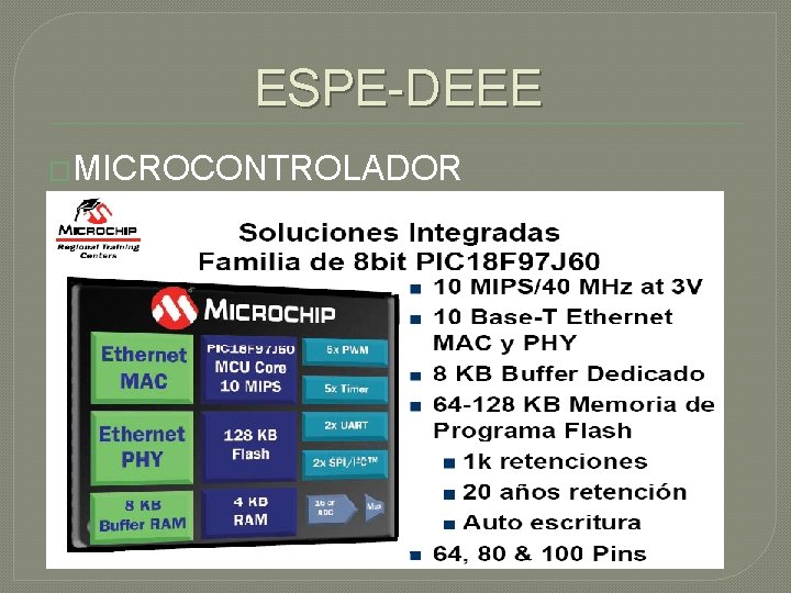 ESPE-DEEE �MICROCONTROLADOR 