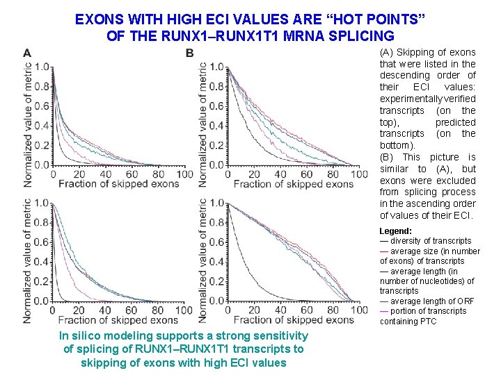 EXONS WITH HIGH ECI VALUES ARE “HOT POINTS” OF THE RUNX 1–RUNX 1 T EXONS WITH HIGH ECI VALUES ARE “HOT POINTS” OF THE RUNX 1–RUNX 1 T