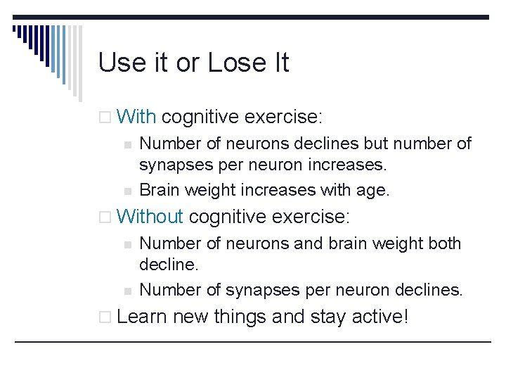 Cognitive Processes PSY 334 Chapter 14 Individual Differences