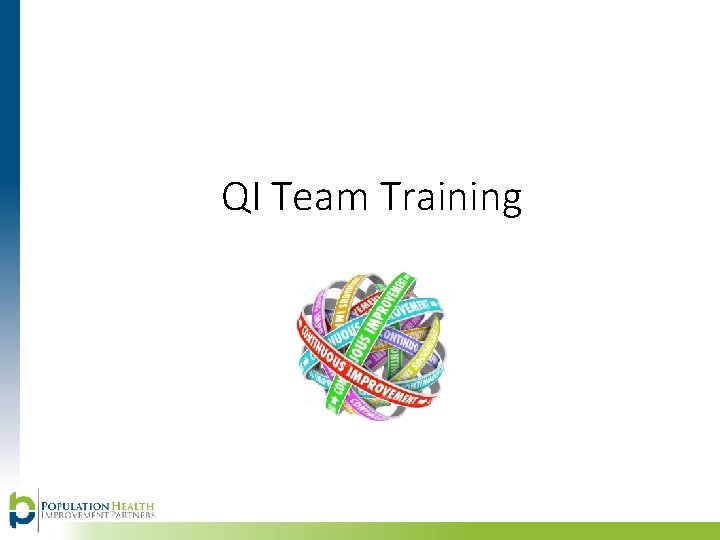 QI Team Training 