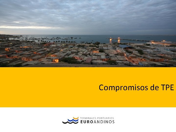 Compromisos de TPE 
