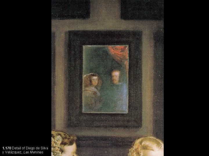 1. 170 Detail of Diego de Silva y Velázquez, Las Meninas 