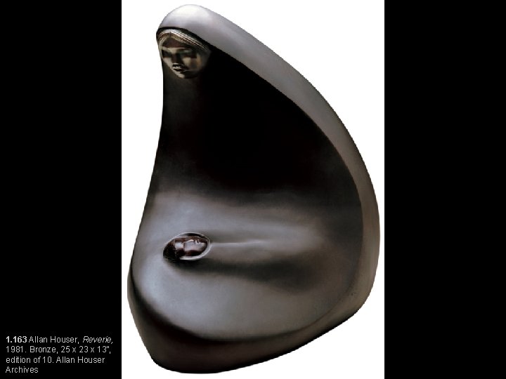 1. 163 Allan Houser, Reverie, 1981. Bronze, 25 x 23 x 13”, edition of