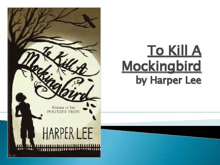 To Kill A Mockingbird by Harper Lee 