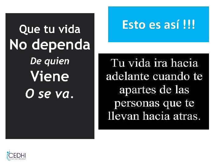 Esto es así !!! Esto es así !!!