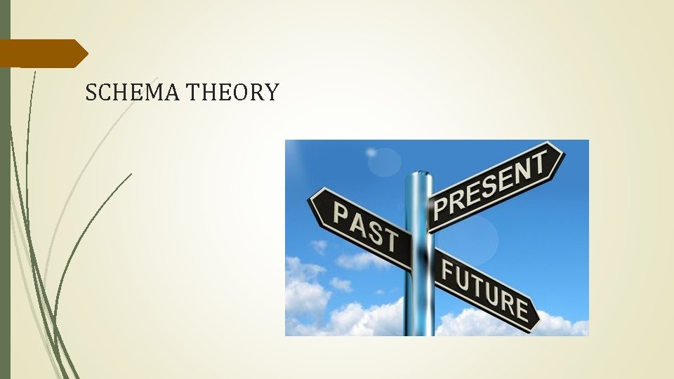 SCHEMA THEORY 