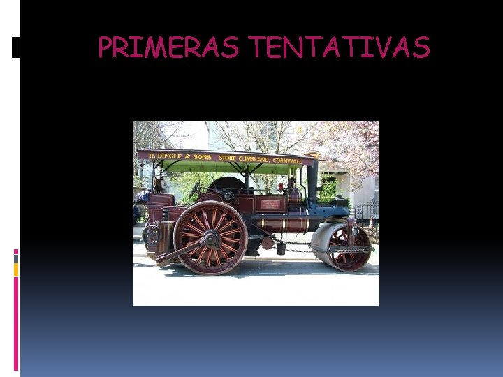 PRIMERAS TENTATIVAS 