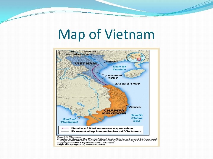 Map of Vietnam 