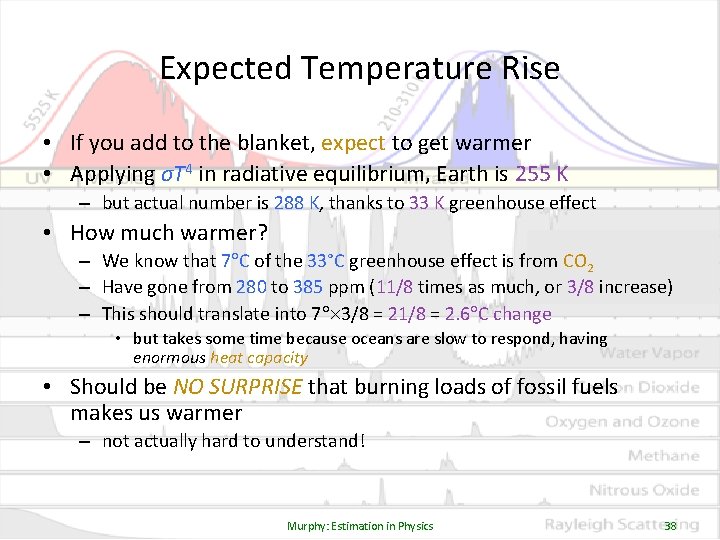 Expected Temperature Rise • If you add to the blanket, expect to get warmer