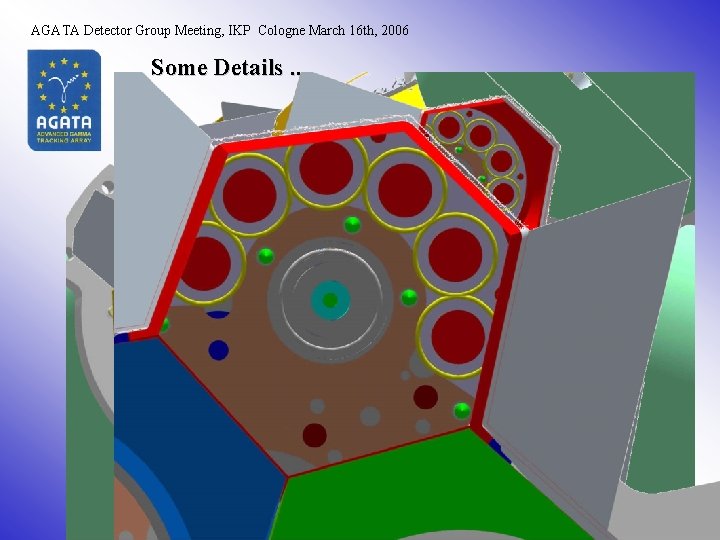 AGATA Detector Group Meeting, IKP Cologne March 16 th, 2006 Some Details. . .