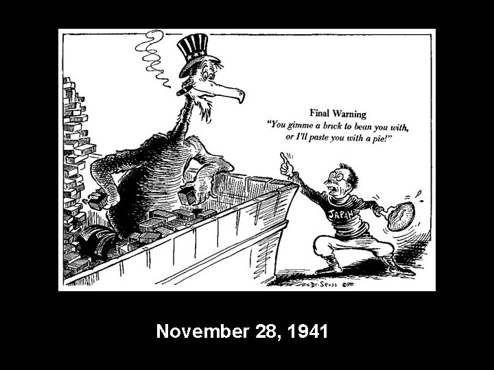 November 28, 1941 November 28, 1941