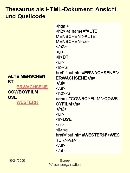 Thesaurus als HTML-Dokument: Ansicht und Quellcode ALTE MENSCHEN BT ERWACHSENE COWBOYFILM USE WESTERN 10/24/2020 Thesaurus als HTML-Dokument: Ansicht und Quellcode ALTE MENSCHEN BT ERWACHSENE COWBOYFILM USE WESTERN 10/24/2020
