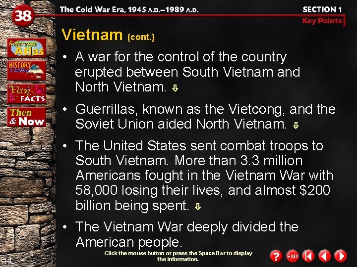 Vietnam (cont. ) • A war for the control of the country erupted between Vietnam (cont. ) • A war for the control of the country erupted between
