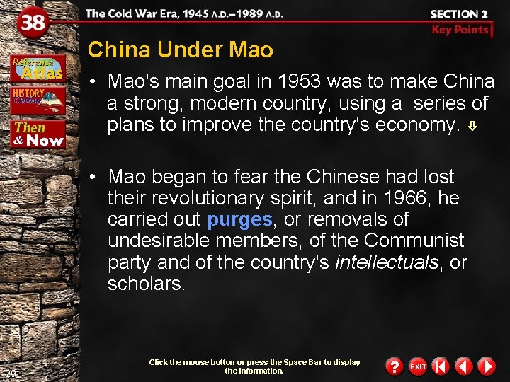 China Under Mao • Mao's main goal in 1953 was to make China a China Under Mao • Mao's main goal in 1953 was to make China a