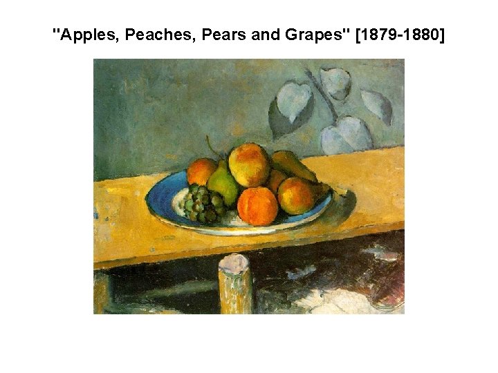 "Apples, Peaches, Pears and Grapes" [1879 -1880] 