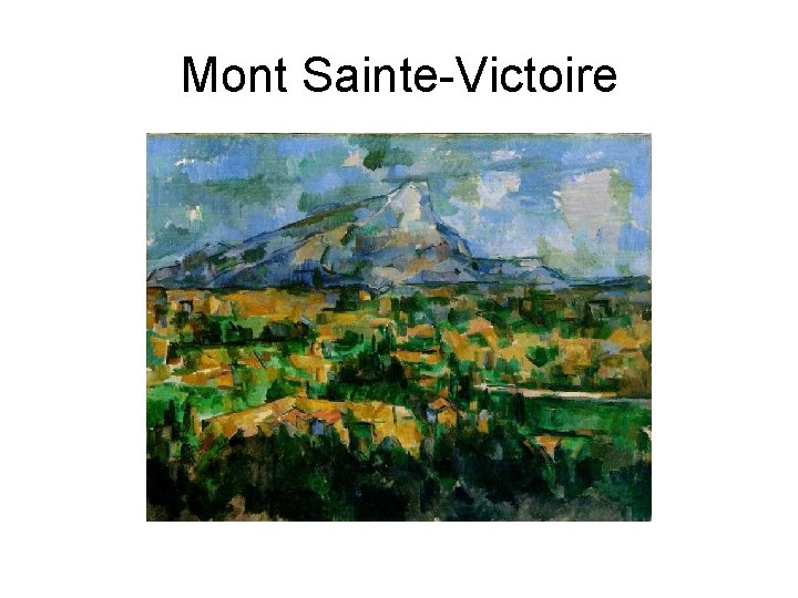 Mont Sainte-Victoire 