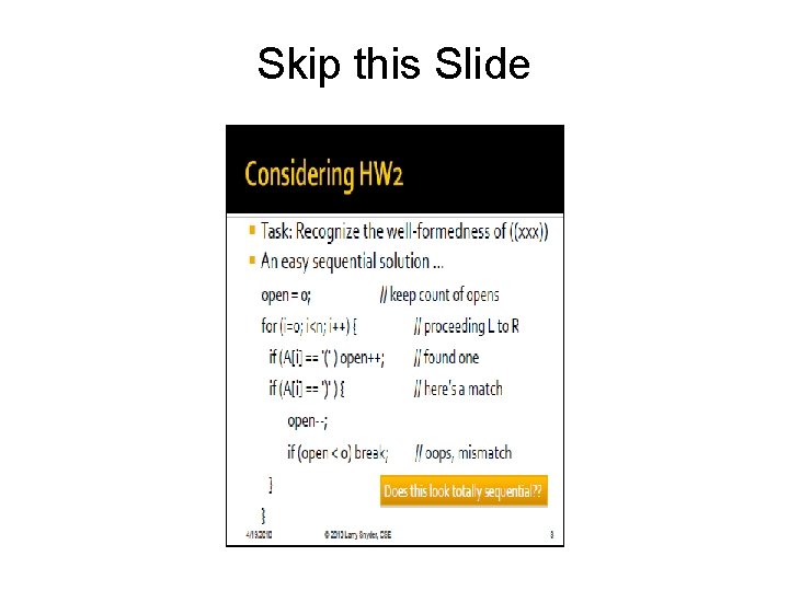 Skip this Slide 