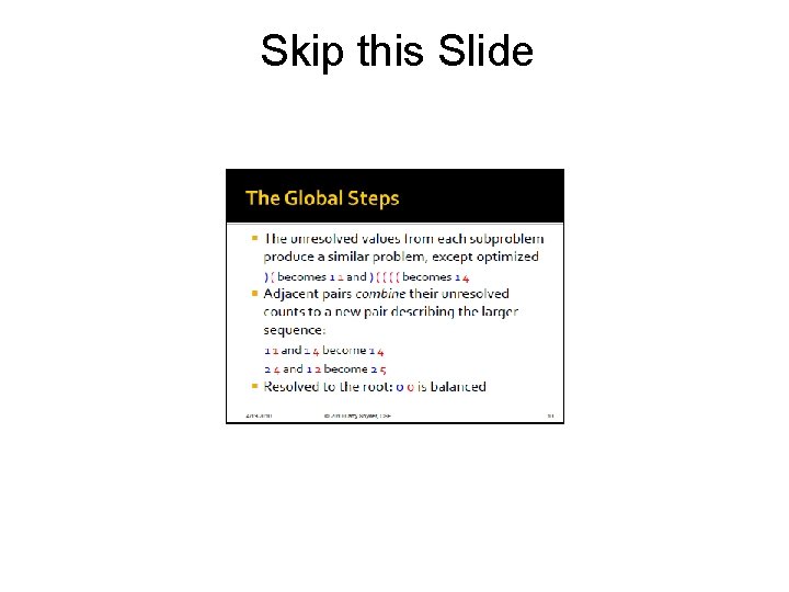 Skip this Slide 
