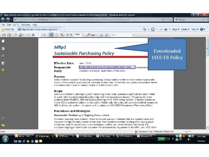 Downloaded LEED EB Policy 