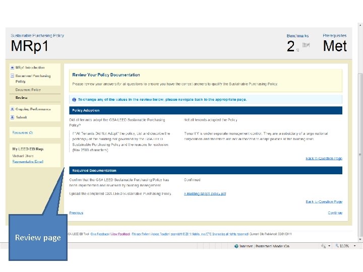 Review page 