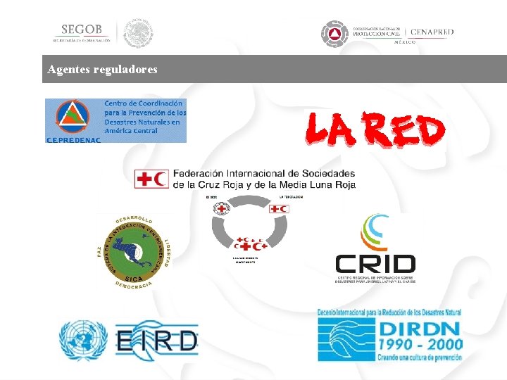 Agentes reguladores 