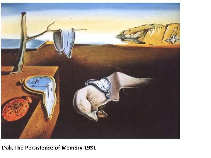 Dali, The-Persistence-of-Memory-1931 