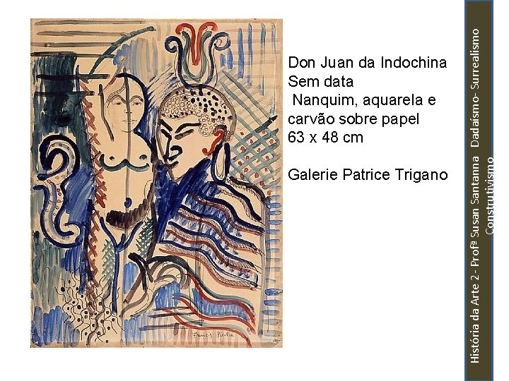 Galerie Patrice Trigano História da Arte 2 - Profª Susan Santanna Dadaísmo- Surrealismo Construtivismo