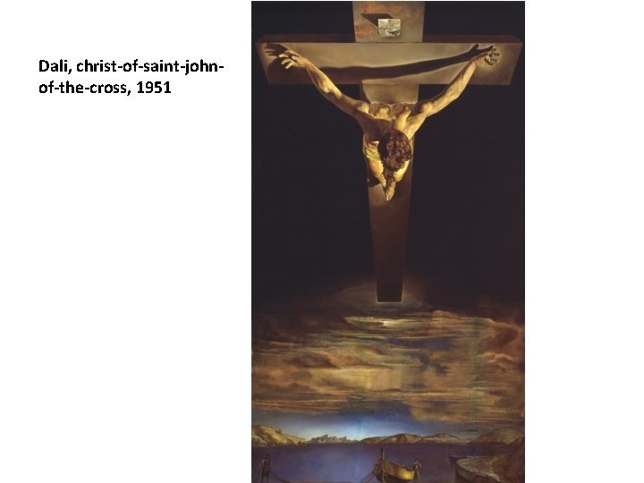 Dali, christ-of-saint-johnof-the-cross, 1951 