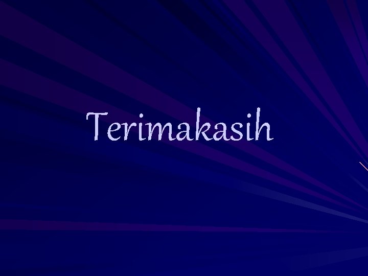 Terimakasih 