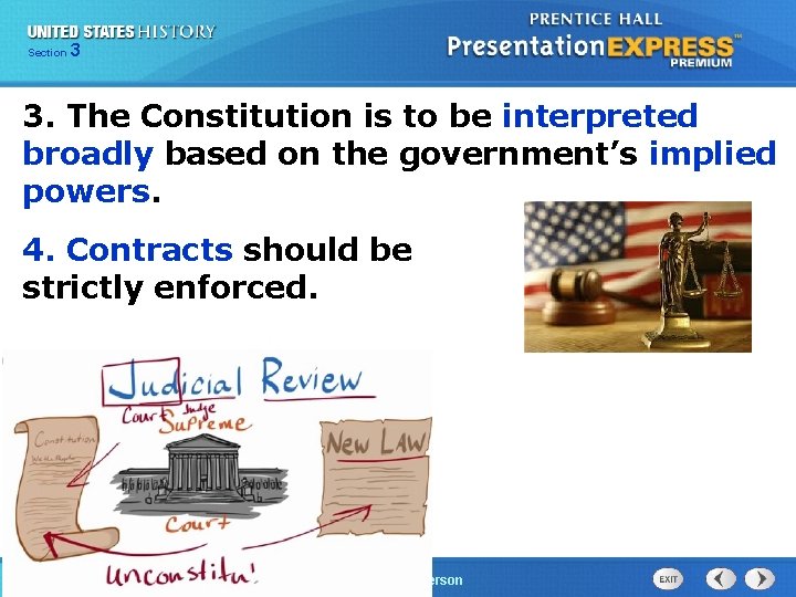 325 Section Chapter Section 1 3. The Constitution is to be interpreted broadly based