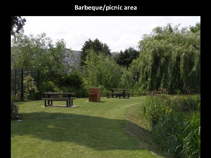 Barbeque/picnic area 